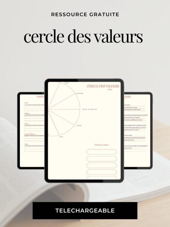 Cercle des Valeurs : Outil Téléchargeable