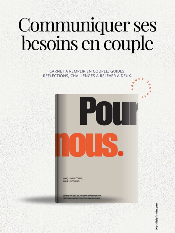 Pour Nous : Le carnet pour mieux communiquer en couple